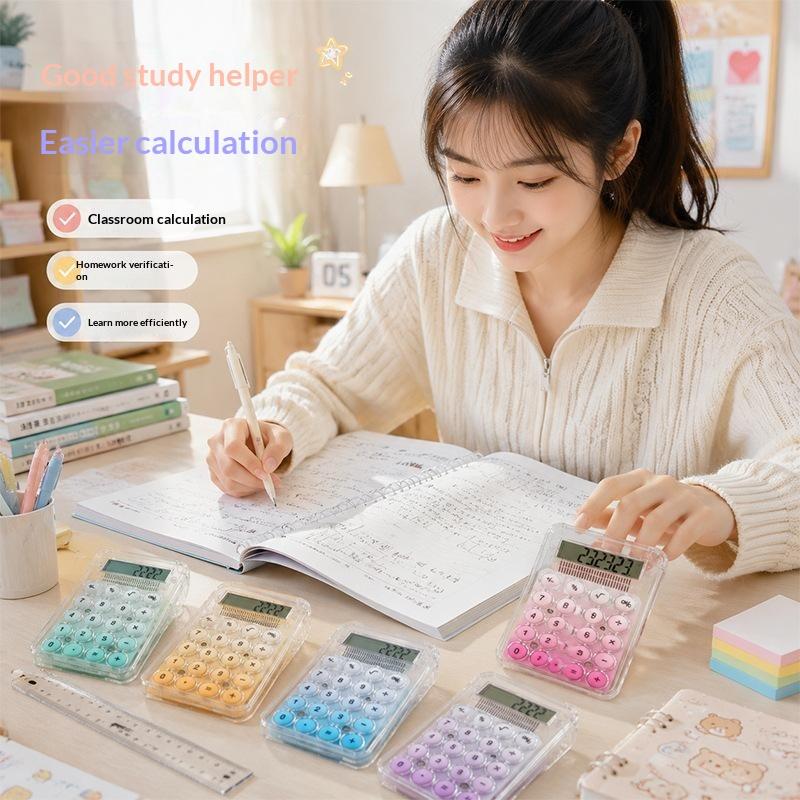 Portable Mini Cute Silent Calc - Scientific Calculator For Secondary School recension och pris