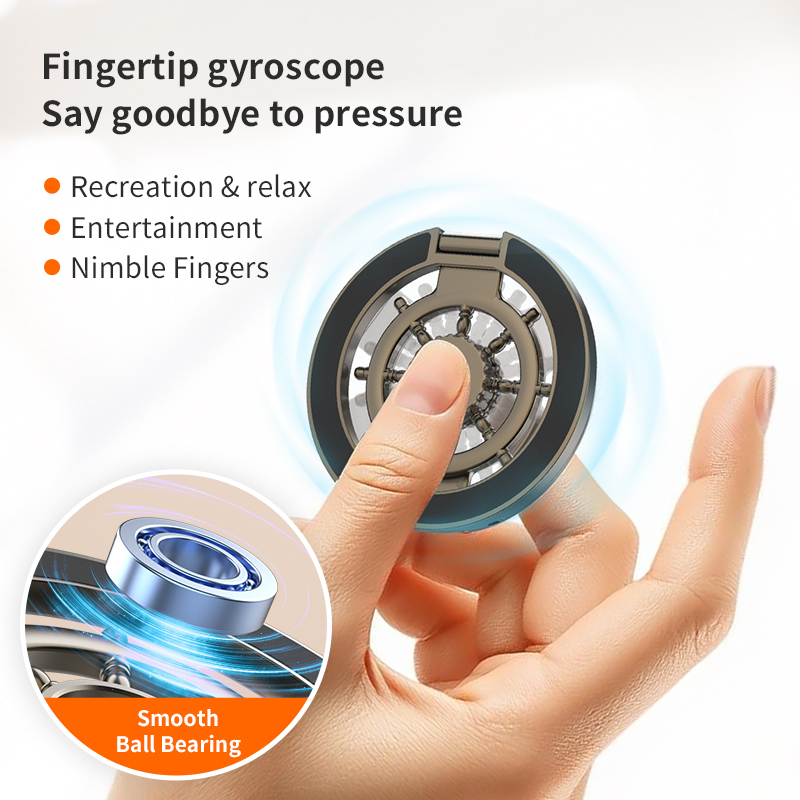 Magnetic Phone Ring Holder Fin - Desk Accessories recension och pris