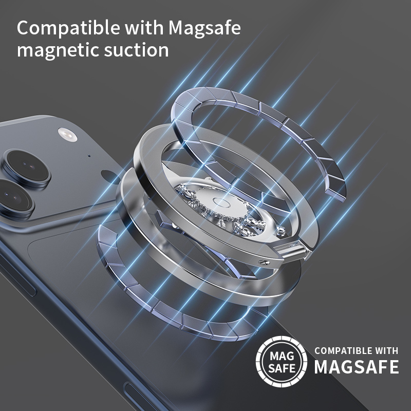 Magnetic Phone Ring Holder Fin - Desk Accessories recension och pris